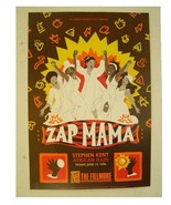 Zap Mama Poster Stephen Kent The Fillmore - $50.41 CAD