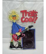 1996 Suzy Zoos Bird Playing Bass Color Cling - €11,87 EUR