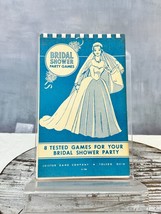 Vintage Leister Games 8 Bridal Shower Party Game Book Spiral Series 3 No 700 - £15.46 GBP