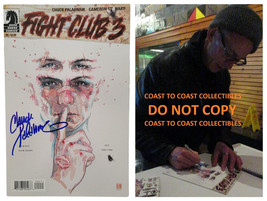 Chuck Palahniuk Signed Flight Club 3 #2 Comic Book COA Exact Proof Autog... - £116.36 GBP