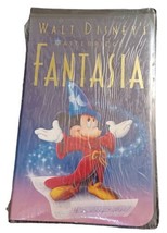 Walt Disney&#39;s Masterpiece Fantasia VHS 1991 Clamshell Brand New &amp; Factory Sealed - £6.95 GBP