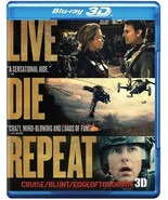 Live Die Repeat: Edge of Tomorrow 3D (2014) +BLU-RAY + DVD +DIGITAL COPY - €21,86 EUR