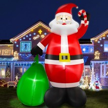 14 Feet Giant Christmas Inflatable Decorations Outdoor Santa Claus With ... - $169.99