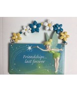 DISNEY TINKERBELL Friendships Last Forever CERAMIC DOOR Wall SIGN PLAQUE - £15.66 GBP