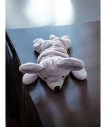 Vintage Avon Plastic Beads Filled 1997 Purple Lavender Mouse Plush 9&quot; Wh... - $124.45 MXN