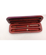 PENPOWER ROSEWOOD PEN &amp; PENCIL SET in Case - $212.30 MXN