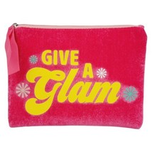Benefit Cosmetics Give A Glam Hot Pink Cosmetic Bag - $3.50