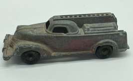 Vintage Manoil Diecast Toy Fire Truck No. 709 Made in USA 1940’s Original 4.5in - £8.88 GBP