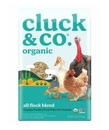 Cluck &amp; Co. 3007928-203 Organic All Flock Blend 25 lbs. Bag Mash Poultry... - £35.24 GBP