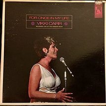 Vikki Carr - For Once In My Life - Vintage Vinyl LP 1969 Liberty LST-760... - $4.85