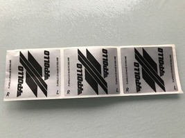9 APOLLO REPLACEMENT GOLF SHAFT LABELS. R OR L FLEX - $11.13