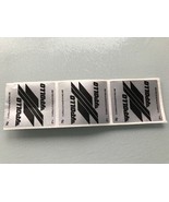 9 APOLLO REPLACEMENT GOLF SHAFT LABELS. R OR L FLEX - $210.31 MXN