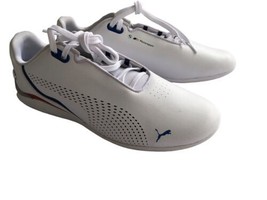 Puma BMW MMS Drift Cat Decima White Estate Blue Men Motor Shoes Size 10 30730402 - £46.09 GBP