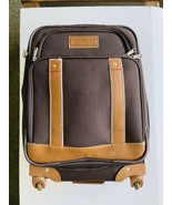 Tommy Hilfiger Vintage Carry On Rolling Luggage - Brown 15x20x10, expand... - $63.00