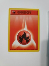 Pokémon TCG Fire Energy Base Set Shadowless 98/102 Regular - £1.53 GBP