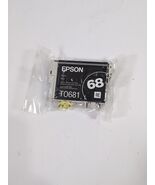 Epson 68 Black Printer Ink Cartridge T0681  Sealed - $7.22