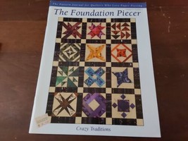 The Foundation Piecer Pattern Journal for Quilters Crazy Traditions Vol ... - $16.70