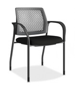 The Hon Ignition Charcoal ReActiv Back Stacking Chair Black - $479.79