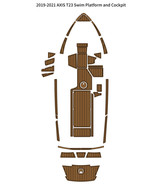 2019-2021 AXIS T23 Swim Platform Cockpit Pad Boat EVA Foam Teak Deck Flo... - $1,366.33 CAD