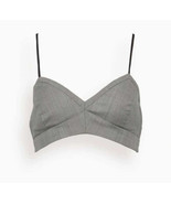 Dorothee Schumacher Houndstooth Gray Bralette New Without Tag $450 Retail - £116.81 GBP