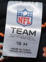 NFL Team Apparel Licensed Cincinnati Bengals 18 Month Black White Baby Bodysuit image 6