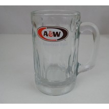 Vintage A &amp; W Heavy Root Beer Glass Mug 6” tall (F) - £9.08 GBP