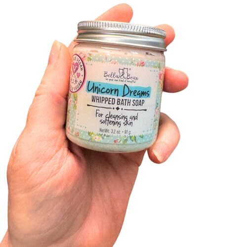 Bella & Bear Unicorn Dreams Whipped Bath Soap - Travel Size 3.2oz mango & pineap Item image 7
