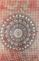 Traditional Jaipur Tie Dye Floral Elephant Mandala Poster, Indian Wall Decor, Hi - £14.09 GBP