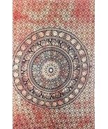 Traditional Jaipur Tie Dye Floral Elephant Mandala Poster, Indian Wall D... - $17.63
