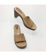 Natural Soul Womens Sandals, Size 8, Camel, Tan, Slides Sandal Stitching... - $365.23 MXN