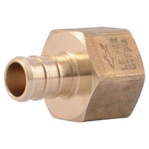 SharkBite 1/2 in. PEX X 1/2 in. D FPT Brass Female Adapter - $7.95