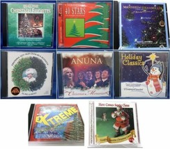 Christmas and Holiday Music CDs Lot of 8 Various Carols Traditional Instrumental - £15.53 GBP