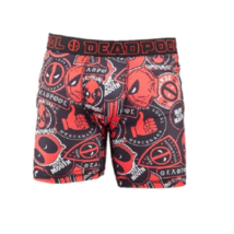 Deadpool Character and Symbols All Over Men&#39;s Underwear Boxer Briefs Multi-Color - £17.56 GBP