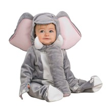 NEW Gray Elephant Halloween Costume Baby 0-6 Months Rubies Noah&#39;s Ark 2-... - £13.97 GBP