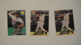 1993 Leaf Baseball Cards. 3 Singles From The &quot;Heading For The Hall&quot; Set, Look! - £2.29 GBP