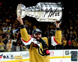 Michael Amadio Autograph 8x10 Photo Vegas Golden Knights Stanley Cup IGM Signed - £62.89 GBP