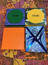 Kpop Bundle 4 Albums GIXENCE/MONSTA X/ Vivid AB6IX Yellow /VIVID AB6IX Green - $46.39