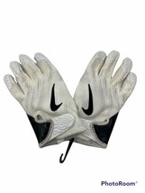 Nike NFL Vapor Knit White Receiver Football Gloves Leather PGF489-100 Sz... - £23.97 GBP