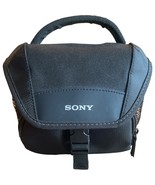 Sony Camera LCS-U11 Black Soft Carrying Case With Handle  And  Adjustabl... - $211.26 MXN