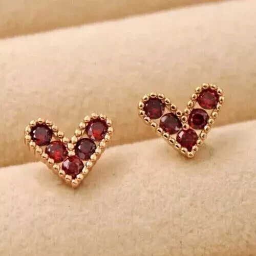 Evil Eye Luck Charm CZ & Blue Nano Crystal 925 Sterling Silver 9mm Stud Earrings Item image 2