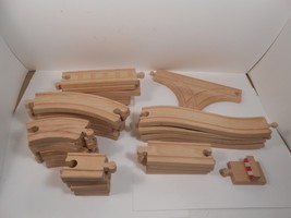 Lot of Thomas and Friends Train Wooden Railroad Tracks - $16.70