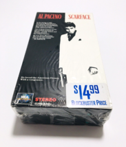 Scarface VHS 1990 Sealed NIP Watermarked Al Pacino Oliver Stone BlockBus... - £1,857.13 GBP