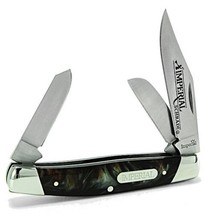 Schrade Imperial IMP16S Stockman Folding Pocket Knife Clip Spey Sheepsfoot Blade - $9.49