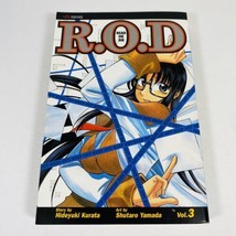 R.O.D READ OR DIE Vol 3 Manga by Hideyuki Kurata First Printing Viz Medi... - $13.06