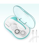 Rechargeable Facial Cleansing Spin Brush Set With 4 Exfoliating Brush He... - $642.77 MXN