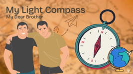 Ecard for Father&#39;s Day - Title: My Light Compass My Dear Brother Father’... - $1.99
