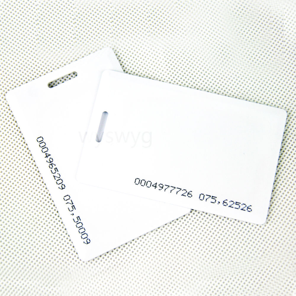 5pcs 125KHz 1.5mm Thickness RFID EM Proximity Cards Door Key For Access ... - $7.52