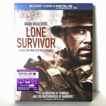 Lone Survivor (Blu-ray/DVD, 2013, Inc Digital Copy) Like New w/ Slip ! - £5.30 GBP