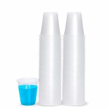 PLASTICPRO 7 oz Disposable Plastic Medium Weight Clear Drinking Cups [12... - £19.67 GBP