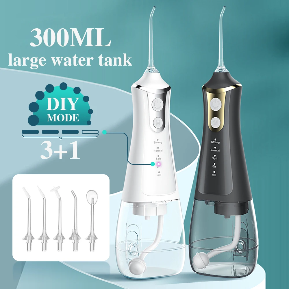 Oral Irrigator Dental Water Jet Pick Flosser Thread for Teeth Cleaner DI... - $28.86